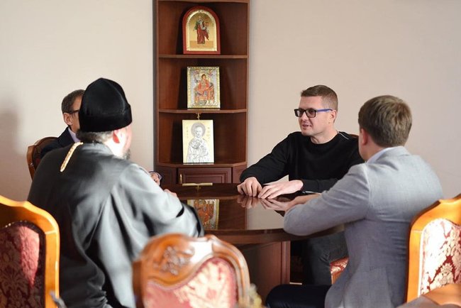 Епіфаній і Баканов обговорили міжцерковні відносини в Україні 02