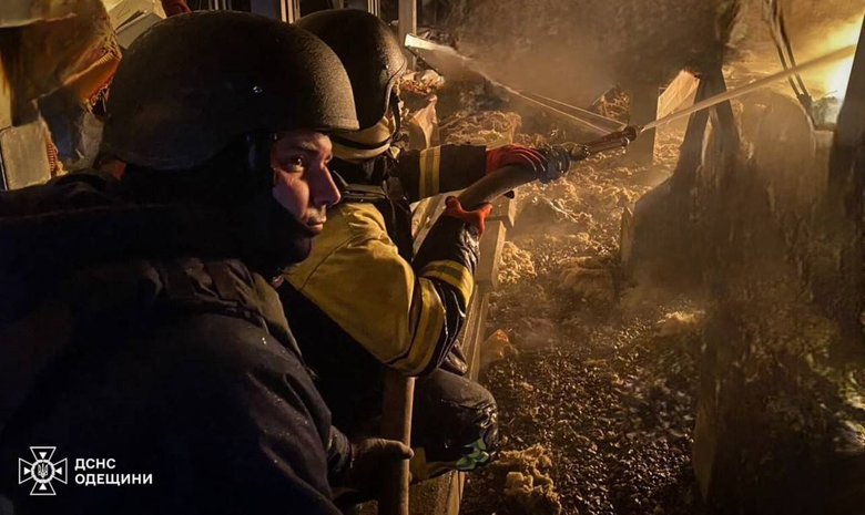 Одесская область после обстрела