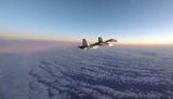 ВВС США показали, как дважды перехватывали российские истребители Су-30 над Балтией. ВИДЕО