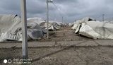 Сильный ветер повредил палаточный городок ВСУ на Широколановском полигоне, - Минобороны. ФОТОрепортаж