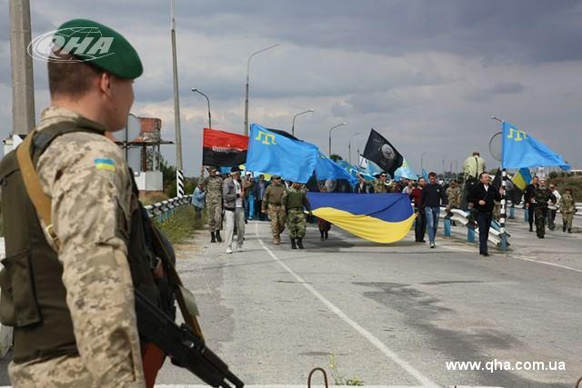 крым татары блокада чубаров активисты крымские