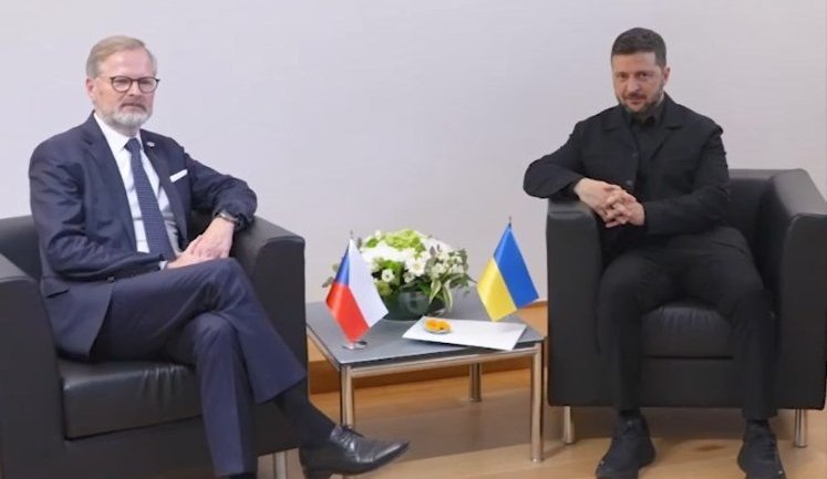 Зеленський і Фіала обговорили спільні оборонні проєкти та посилення захисту українського неба. ВIДЕО