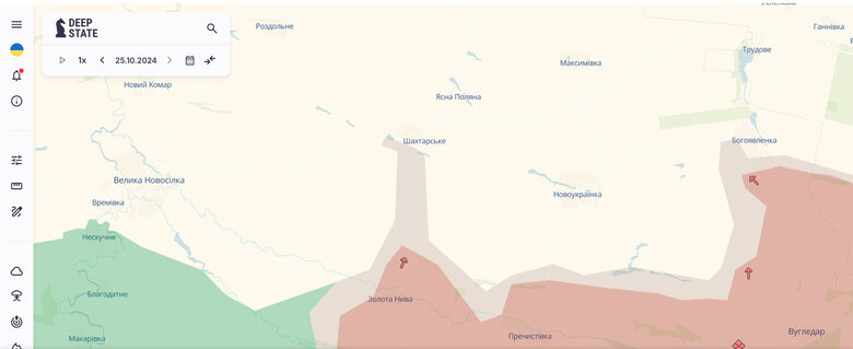 Ворог просунувся у Селидовому, Катеринівці, Вишневому, біля Шахтарського, Новодмитрівки та Богоявленки, - DeepState