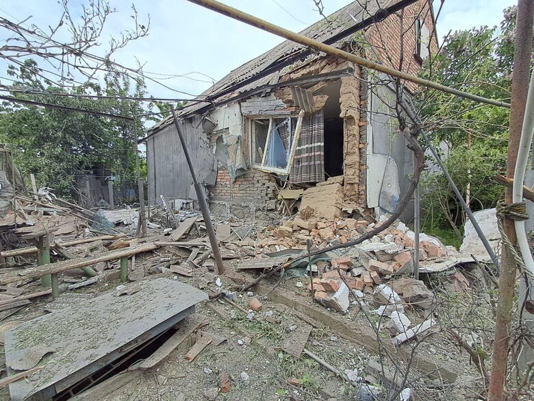 Наслідки обстрілів Нікопольського району