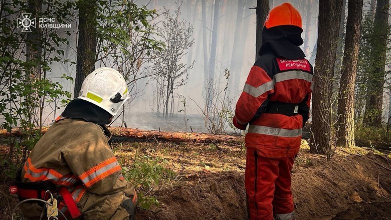 Пожежа у Бучанському районі
