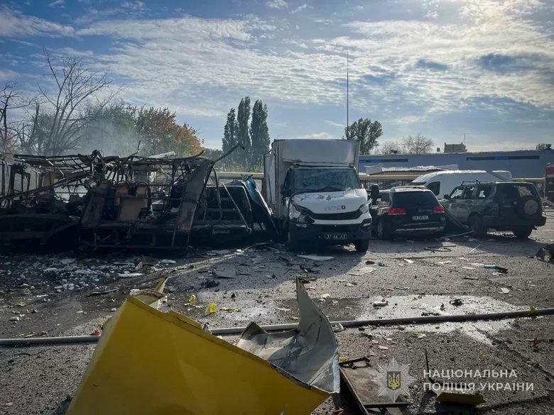 The consequences of the Russian Federation’s strikes on Zaporizhzhia