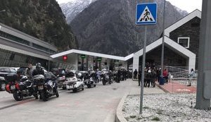 Российских байкеров не пустили в Грузию