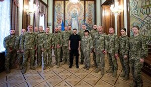 Зеленський вручив нагороди військовослужбовцям Держспецзв’язку. ФОТОрепортаж