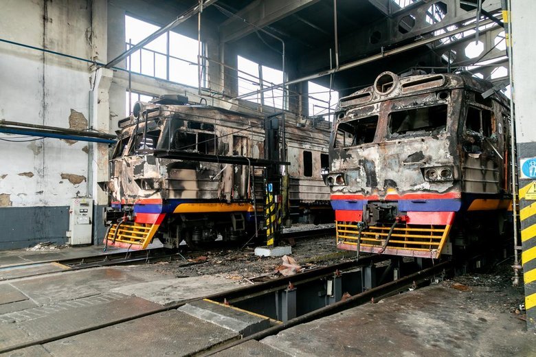 Знищено 27 вагонів у Фастові