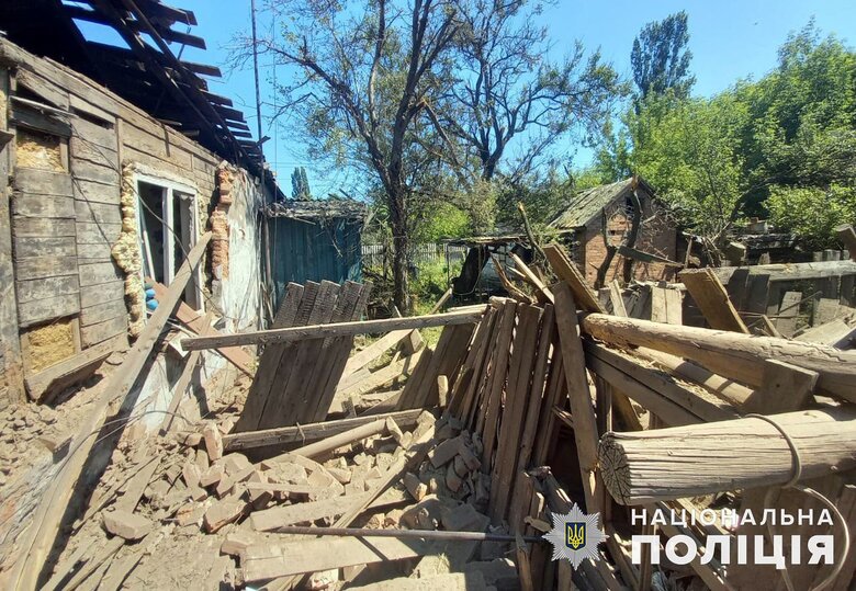 Consequences of enemy shelling of Donetsk region 08
