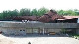 На острове Хортица смерч снес крышу музея казачества. ФОТО