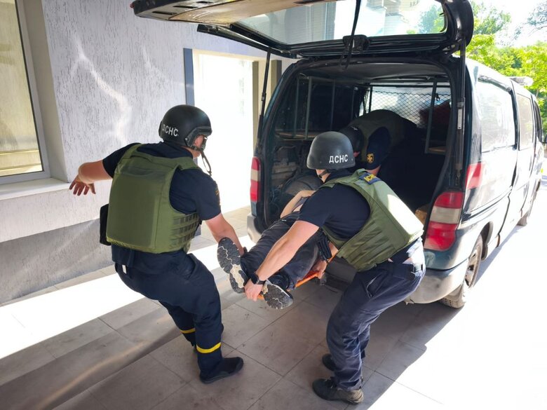 Нікополь після обстрілу