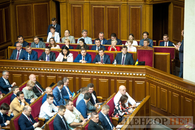 Відкриття сесії, жестикулювання Гройсмана, розмова Андрієвського й Луценко і плакат Медведчук підарешт - робочий день у ВР 4 вересня 06
