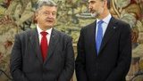 Порошенко обговорив із Королем Іспанії Донбас, Крим та українських політв