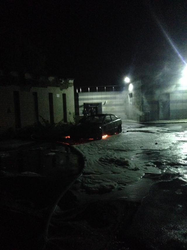 поджог автомобиль