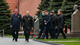 На парад к Путину приехал только президент Таджикистана Рахмон. ФОТО+ВИДЕО