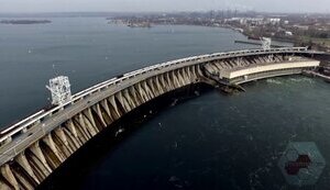 Рух ДніпроГЕС перекрито 1 червня