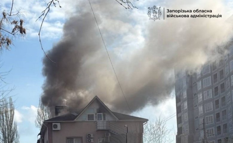 Удар по Запоріжжю 13 квітня