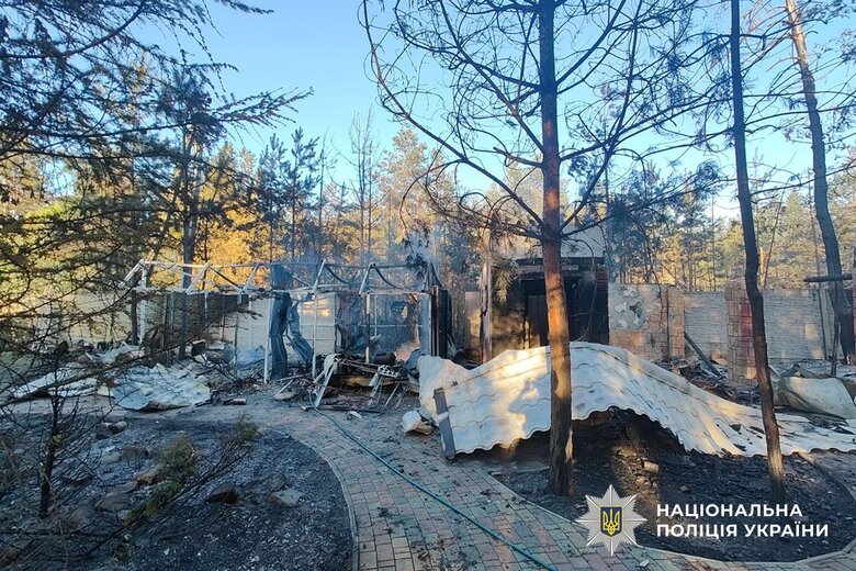 Consequences of shelling in Donetsk region on 2 May