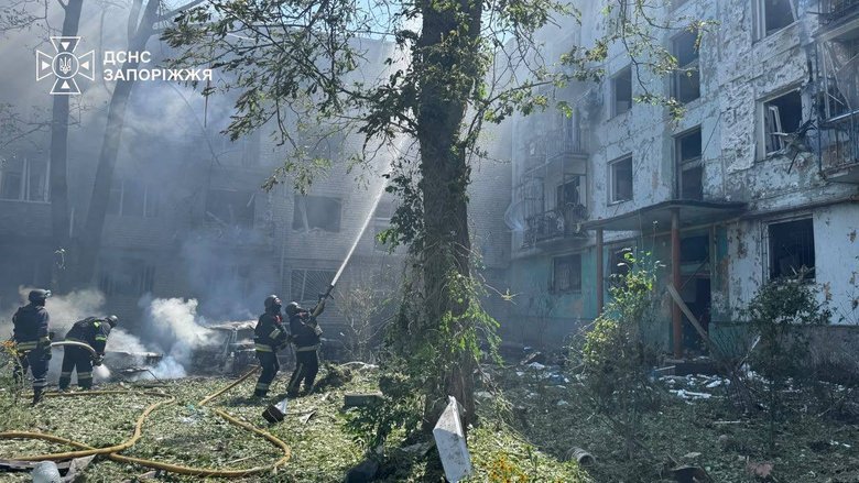 Обстріл Запоріжжя