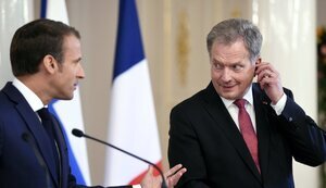 "Необхідно, щоб і голос Європи був чітко чутний": Макрон і Нііністе обговорили ситуацію навколо України