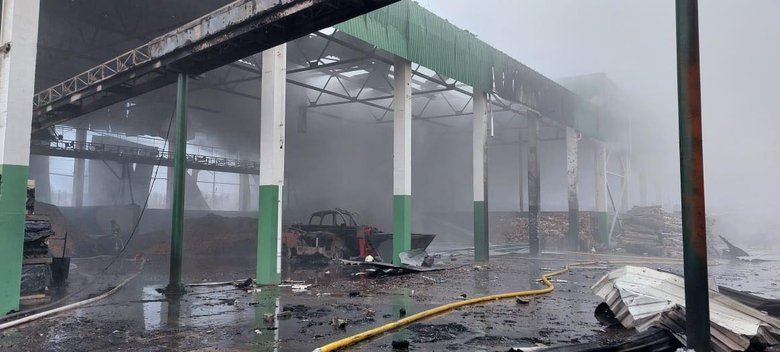 attack on the Chernihiv TPP