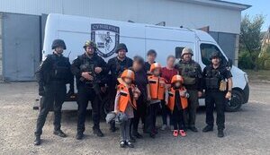 12 children evacuated from Krasnopillia community in Sumy region due to constant hostile shelling. PHOTOS