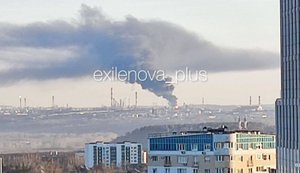 Дрони атакували Уфу: спалахнула пожежа в промзоні та багатоповерхівці. ВІДЕО+ФОТО