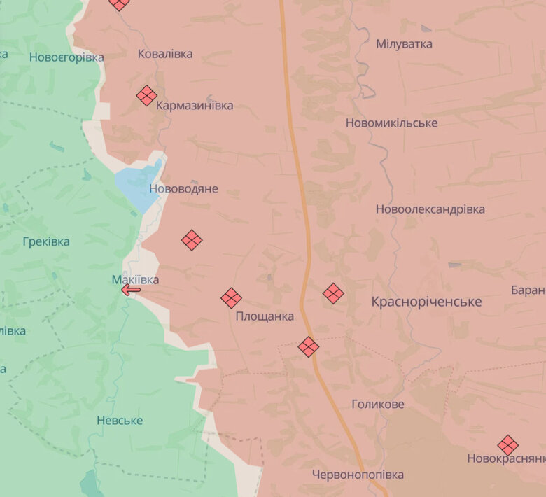 Просування Сил оборони на Донеччині
