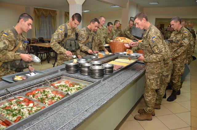 армия курсанты питание
