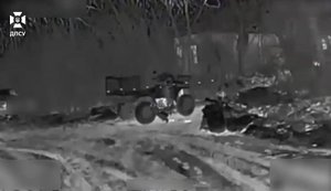 Підрозділ РУБпАК "Прайм" знищив наземний робот і низку укриттів ворога на Північно-Слобожанському напрямку. ВIДЕО