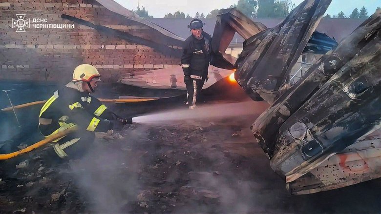 Наслідки ударів РФ по Чернігівщині 12 червня
