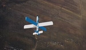 Уничтожение российского дрона-камикадзе "Ланцет" на подлете к цели. ВИДЕО