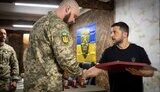 Zelenskyy visited an assault regiment in the Sumy region, which entered the Kursk region last year