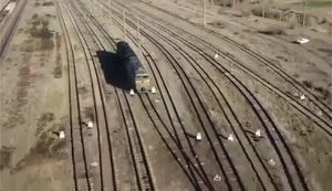 "Укрзализныця" с помощью беспилотника поймала воров топлива. ВИДЕО
