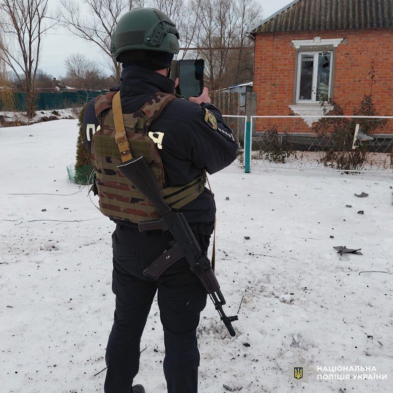 Enemy strikes in the Kharkiv region: one man injured, infrastructure damaged