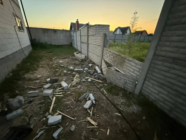 Shelling of Kyiv region on 17 June 2025