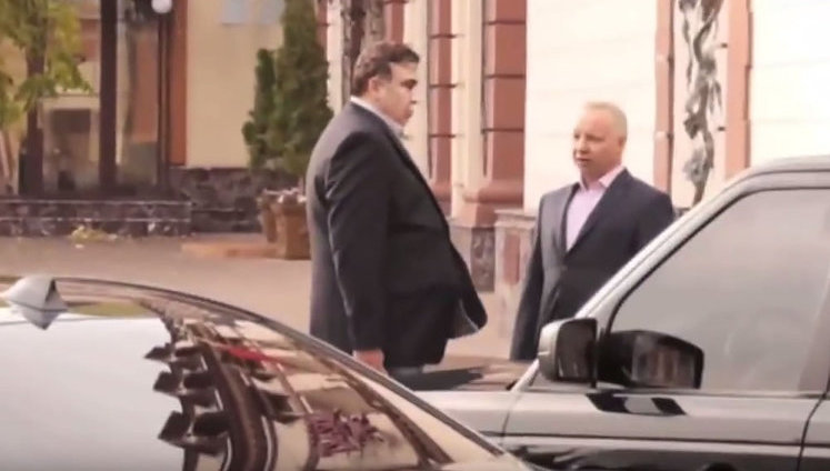 Interior Ministry released video of Saakashvili meeting with Russian businessman Mazepin, which caused squabble with Avakov. VIDEO