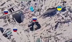ближній бій десантника із трьома окупантами