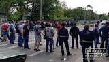 Завод "АрселорМіттал Кривий Ріг" призупинив роботу через страйк робітників. ФОТОрепортаж
