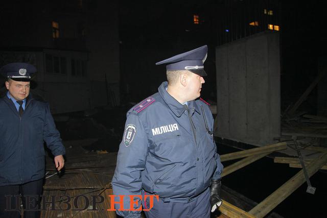киев протест штурм стройка