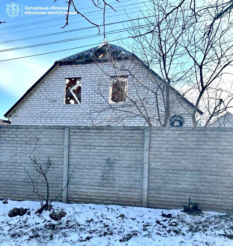 Наслідки удару по Запоріжжю