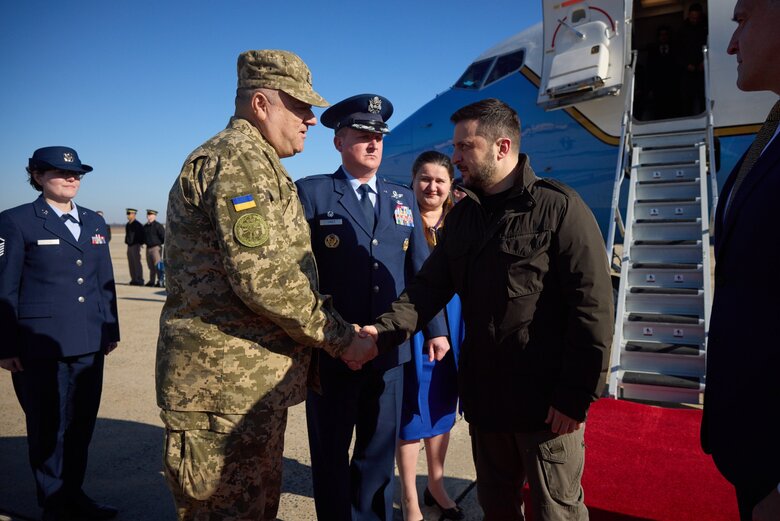 Zelensky arrived in Washington, DC 03