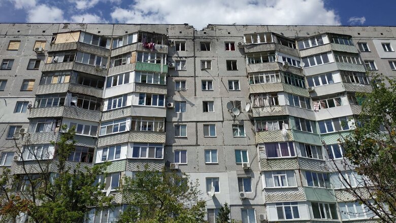 Ruscists hit high-rise building in Kherson, no injuries, - RMA 01