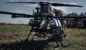 Border guards destroyed more than dozen occupiers’ positions in Kharkiv region using "Baba Yaga" attack drone. VIDEO