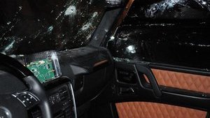 Покушение на запорожского "смотрящего": в машину Анисимова попали более 20 пуль. ФОТОрепортаж