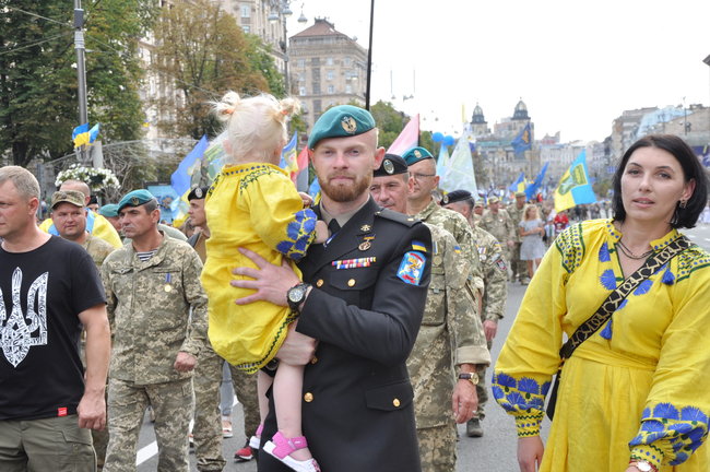 Марш захисників України відбувся в центрі Києва 95