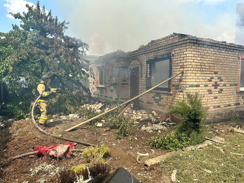 Наслідки обстрілів Донеччини військами РФ