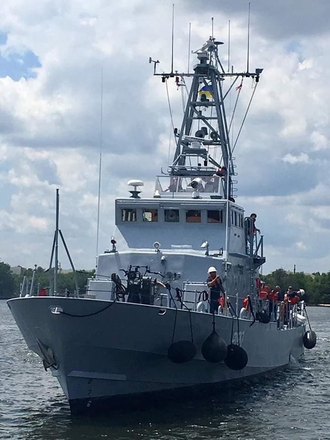 В США завершены ходовые испытания переданного Украине патрульного катера Славянск 02 В США завершены ходовые испытания переданного Украине патрульного катера Славянск 02