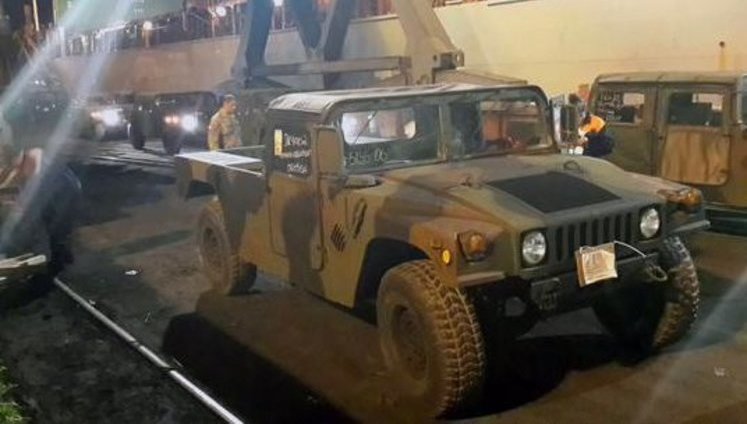 100 Humvees delivered to Odesa. PHOTOS